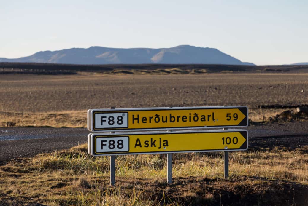 route f islande