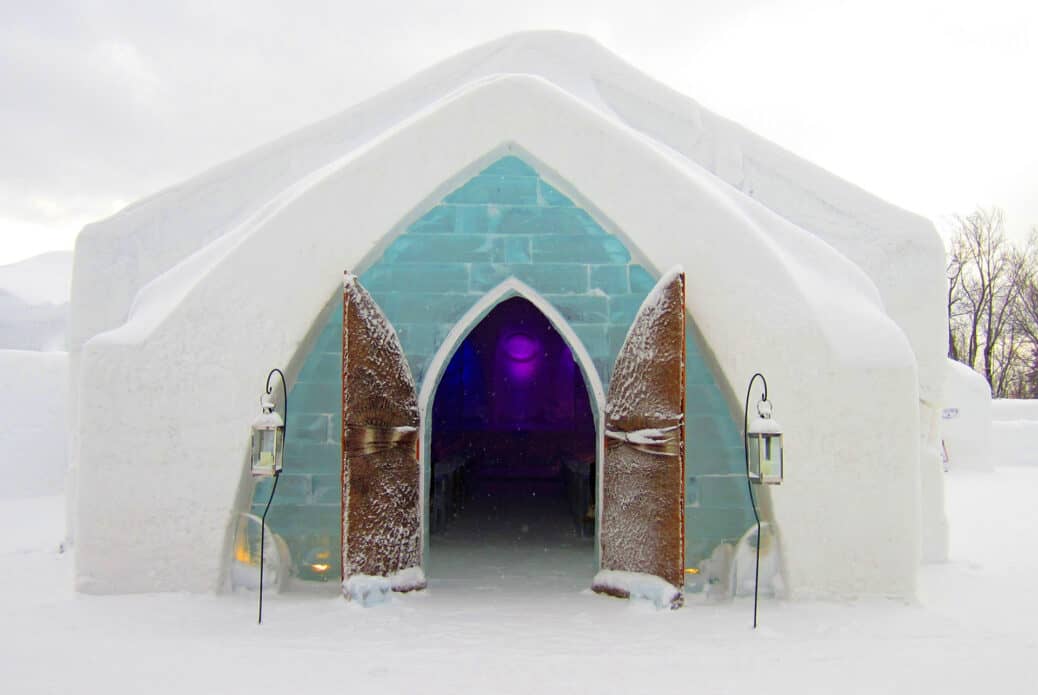 hotel de glace