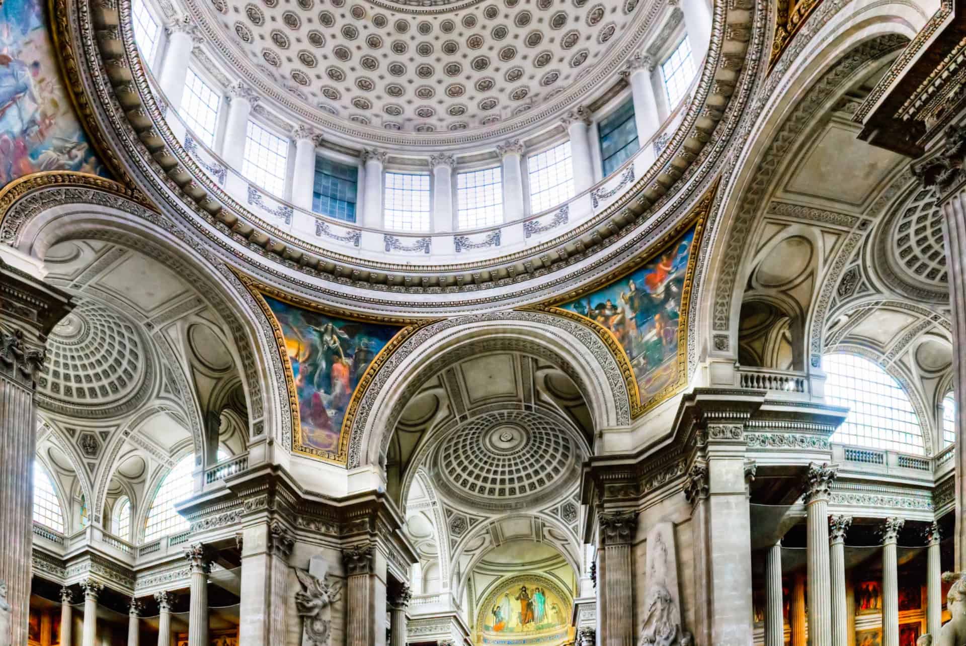 intérieur panthéon paris