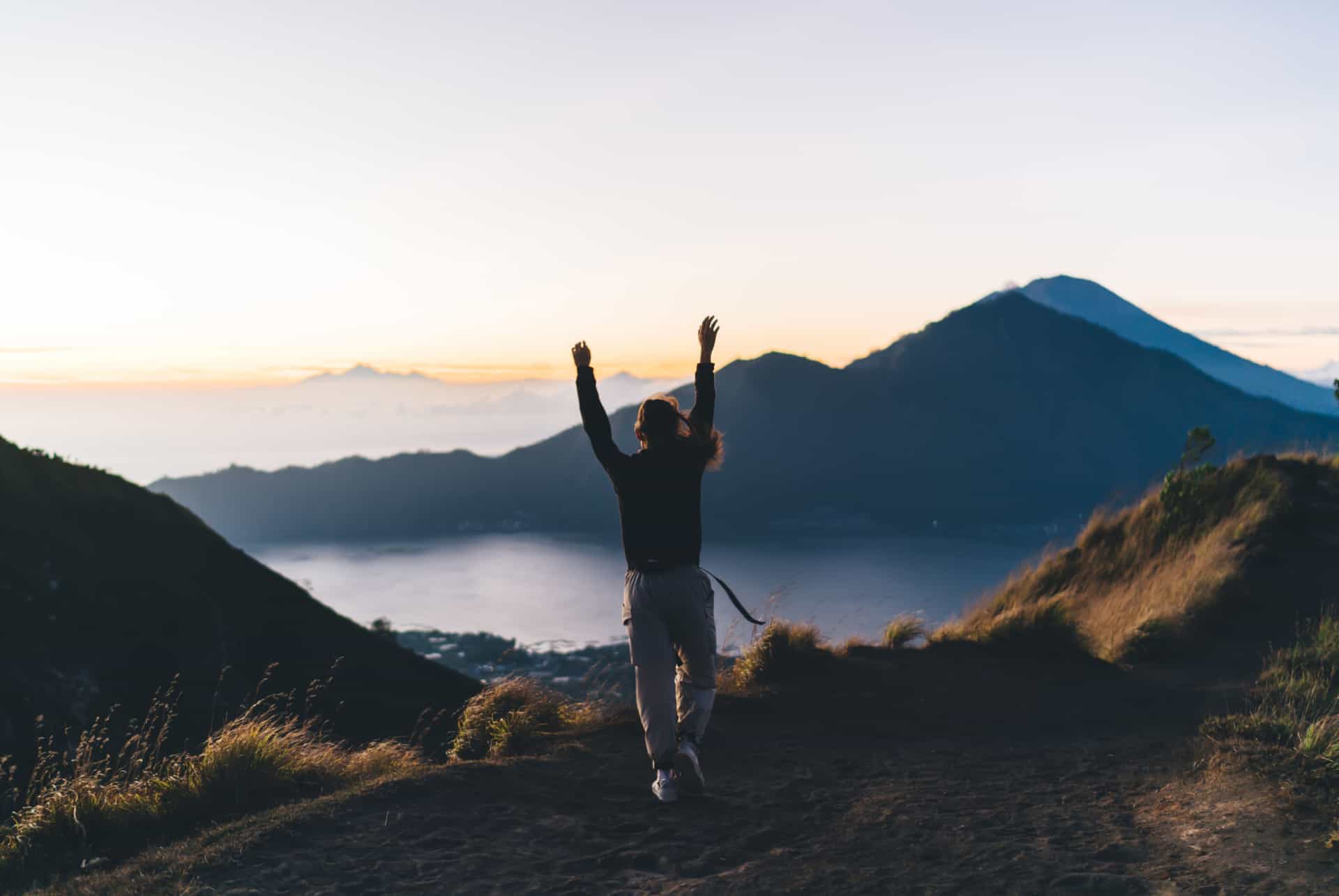 randonnee au mont batur