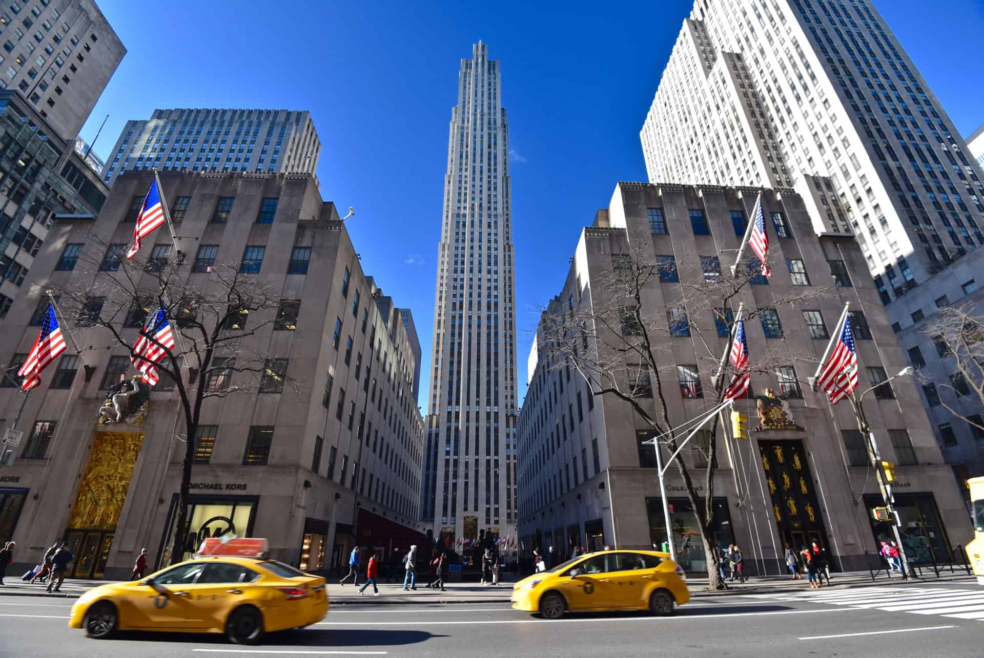 empire state building ou top fo the rock rockefeller center