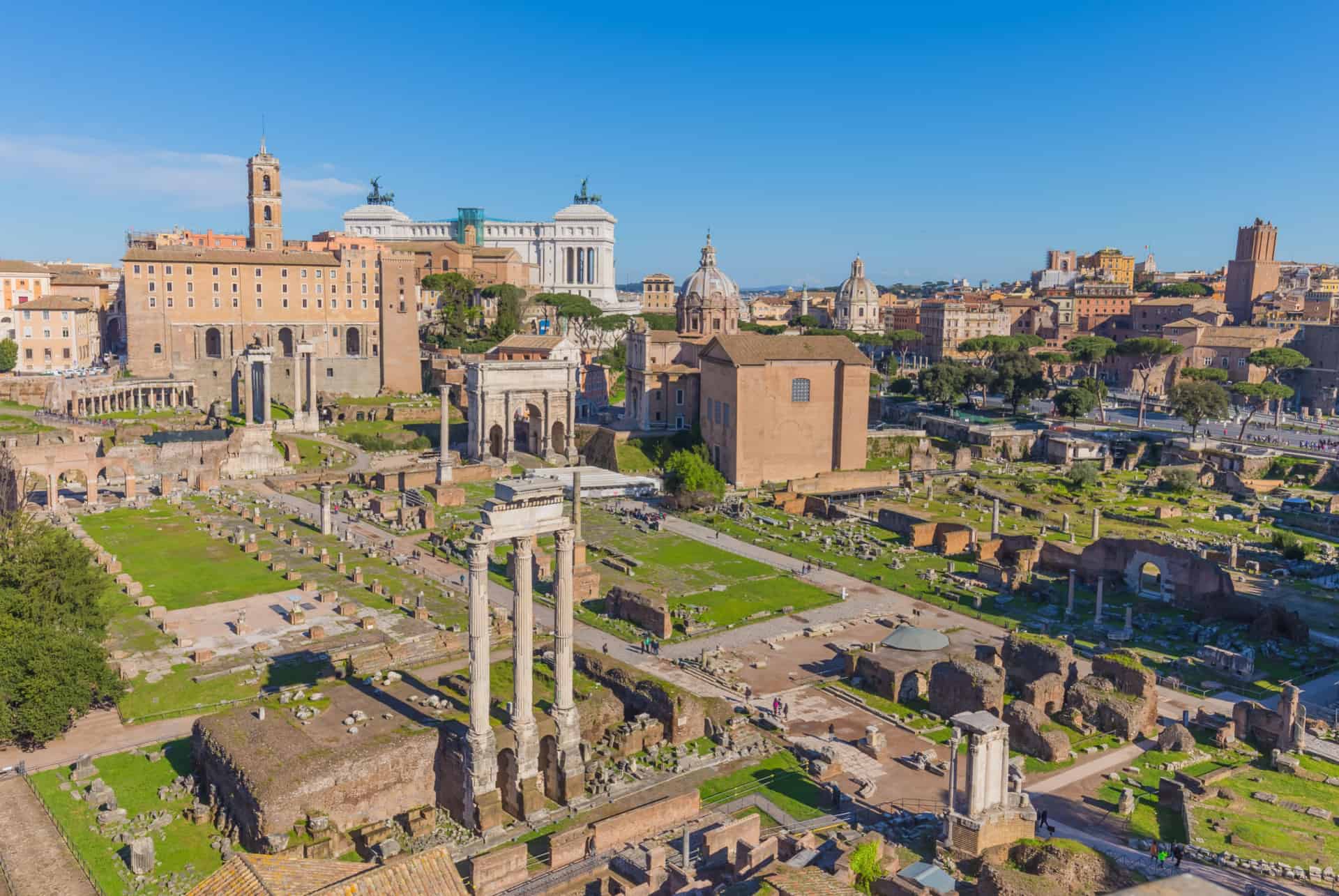 forum romain visiter rome en 5 jours