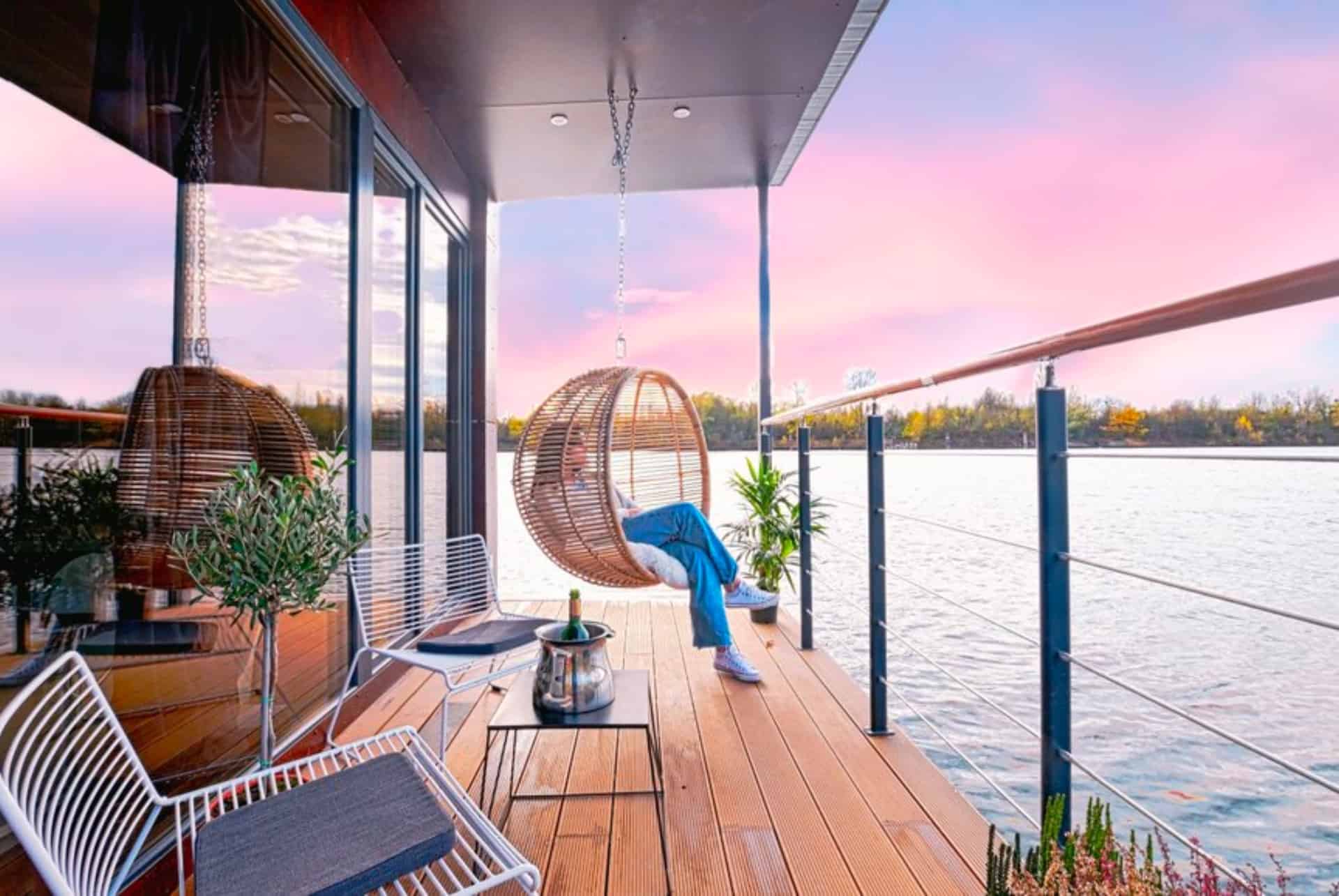 maison flottante île de france hébergement insolite en île-de-france