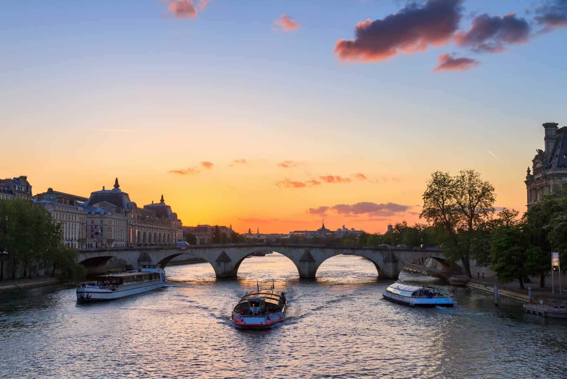 meilleures croisières sur la seine