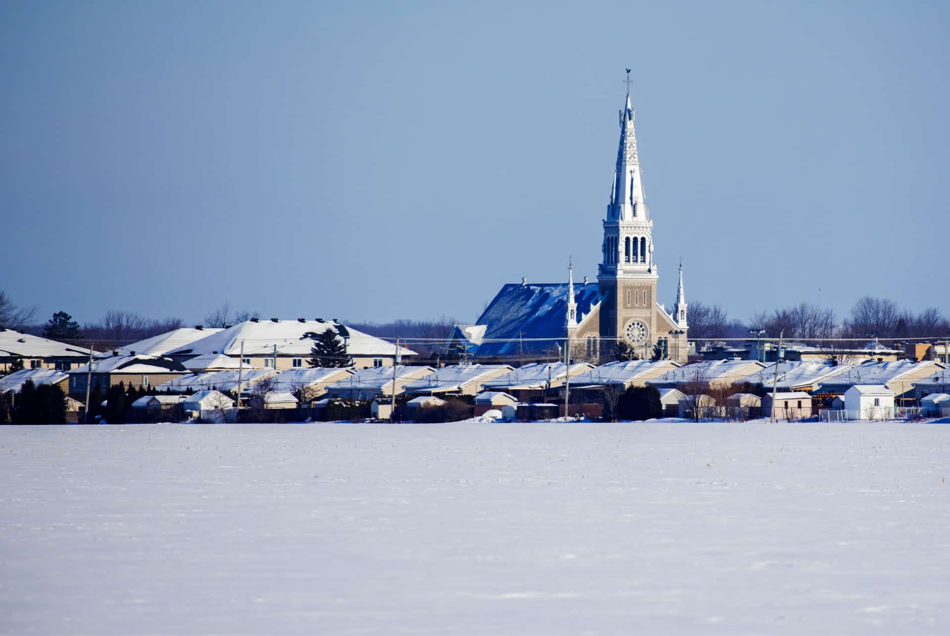 village laurentides hiver