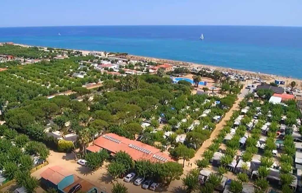 el pla de mar campings bord de mer espagne