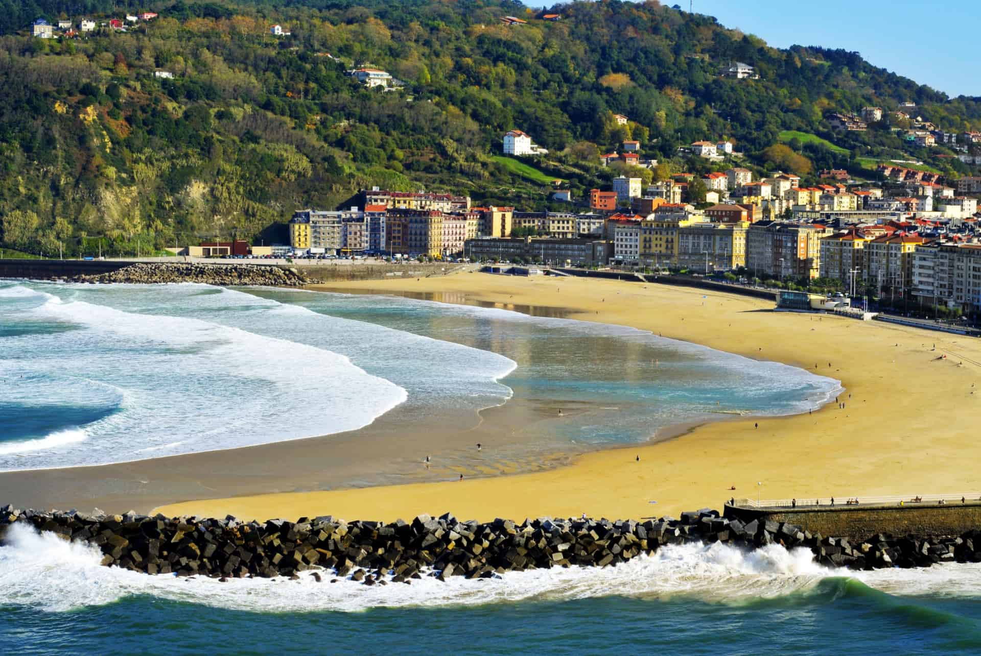 plage de zurriola plage de zurriola