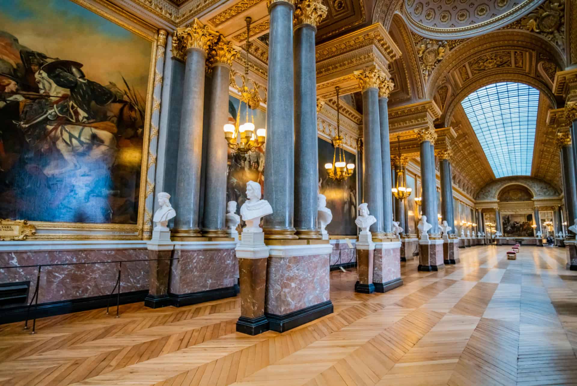 chateau de versailles galerie des batailles