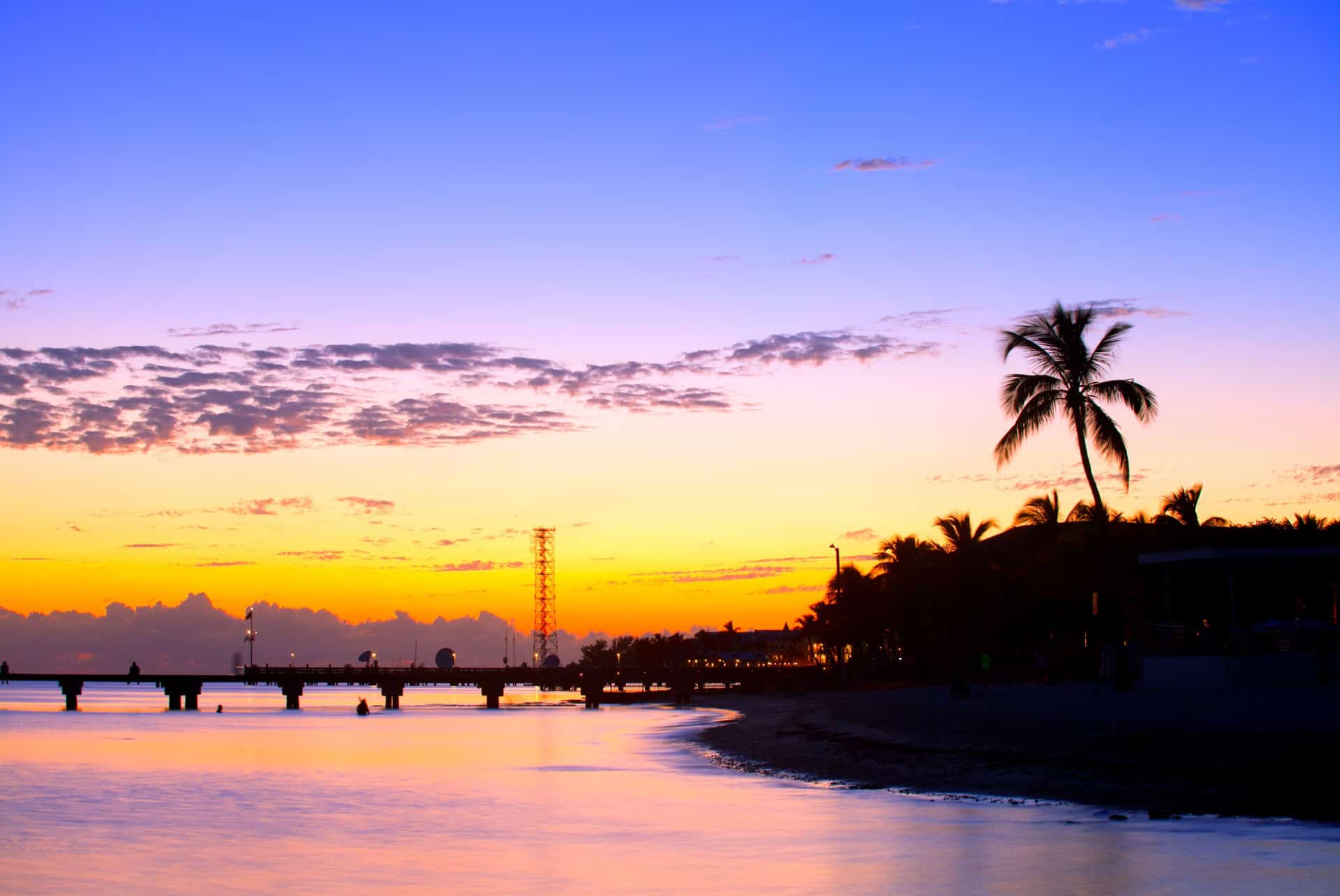 coucher de soleil a key west