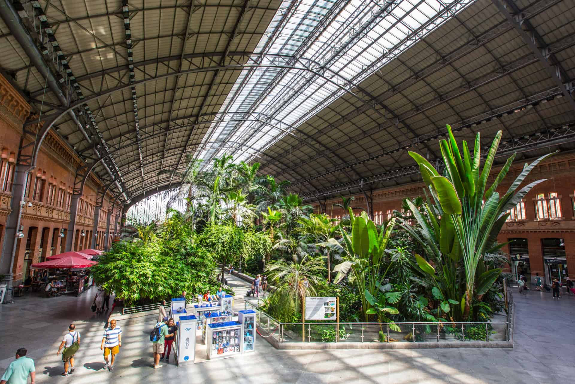 jardin gare atocha