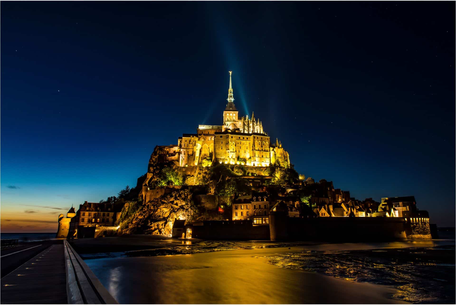nocturne au mont saint michel nocturne au mont saint michel