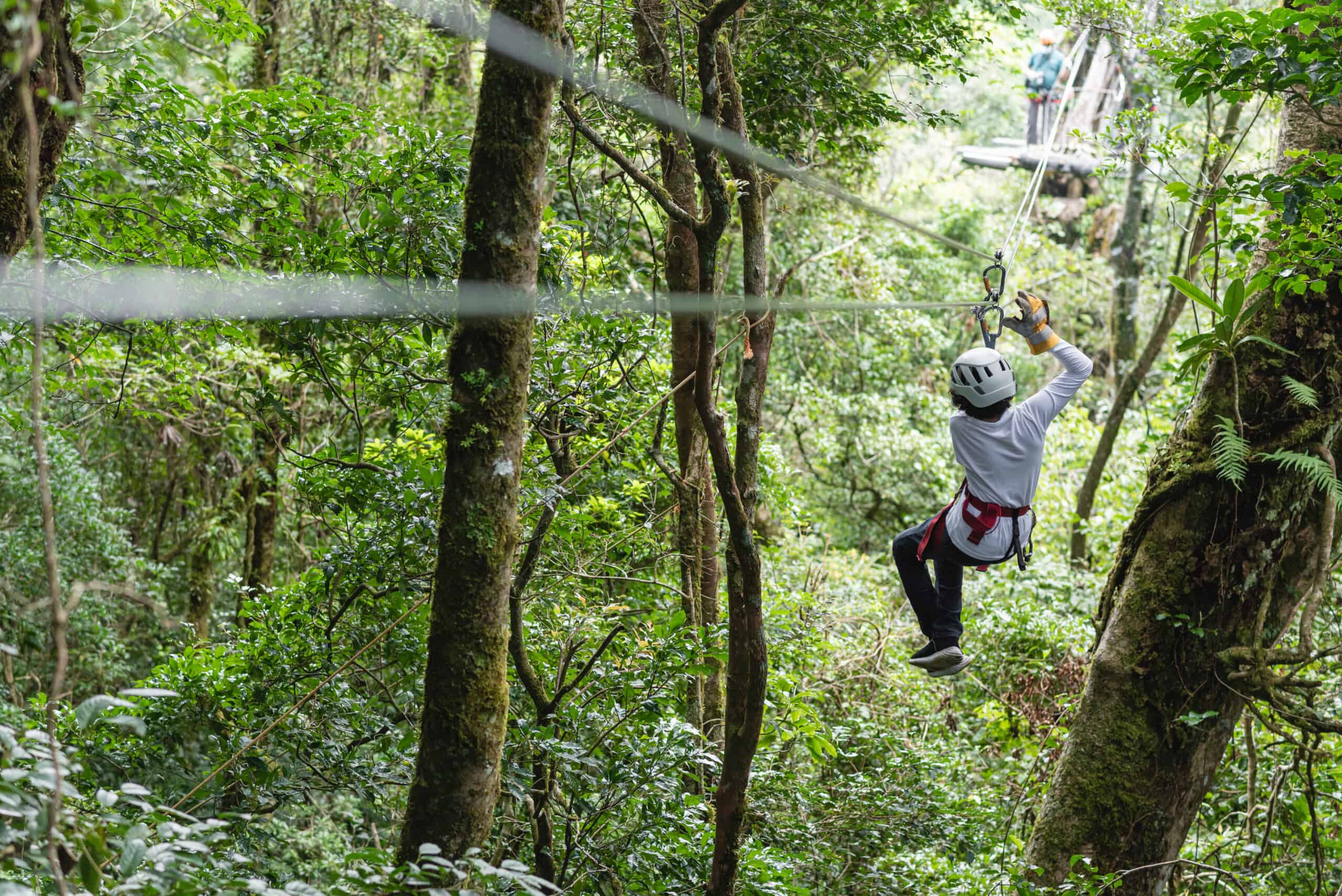 tyrolienne au costa rica