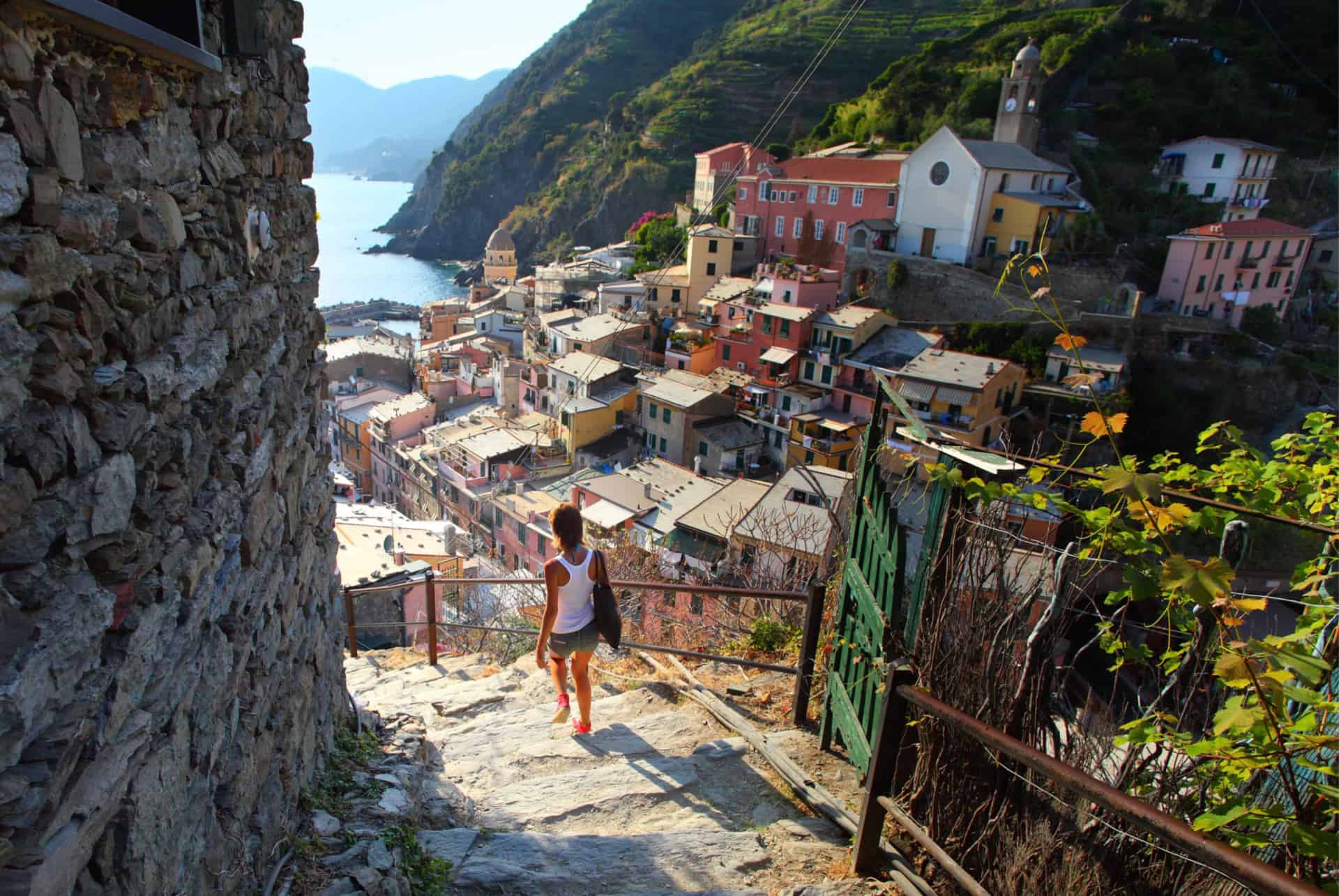 cinque terre a pied