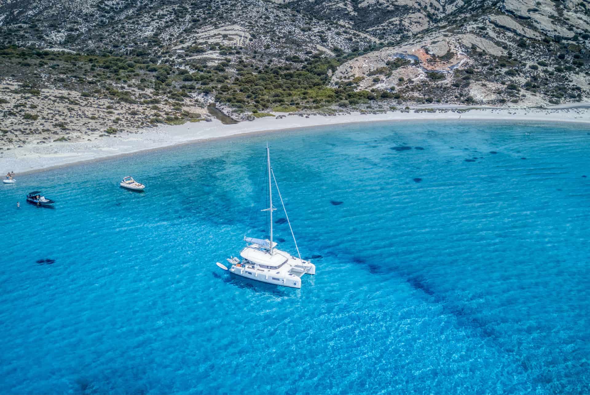 croisiere catamaran a rhodes