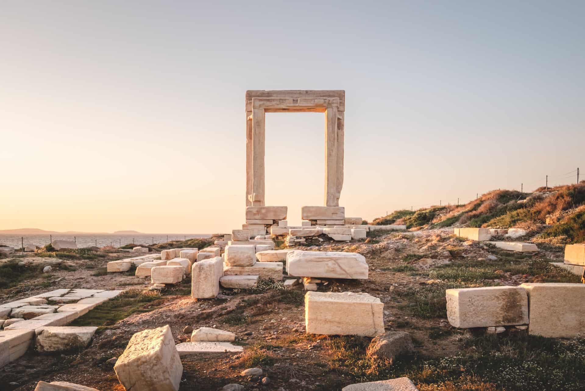 la portara naxos la portara naxos