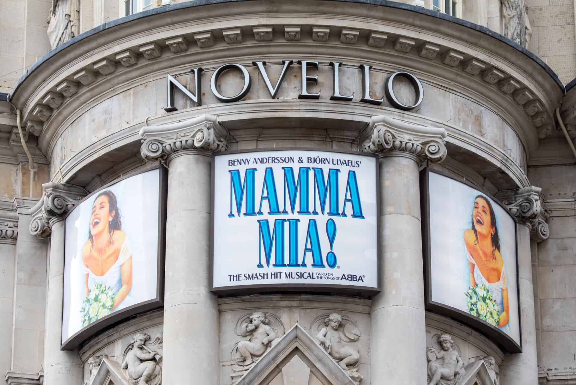 mamma mia novello theatre mamma mia novello theatre
