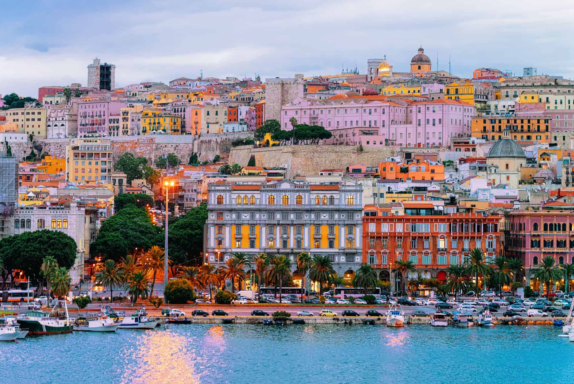 marina cagliari temps en sardaigne octobre