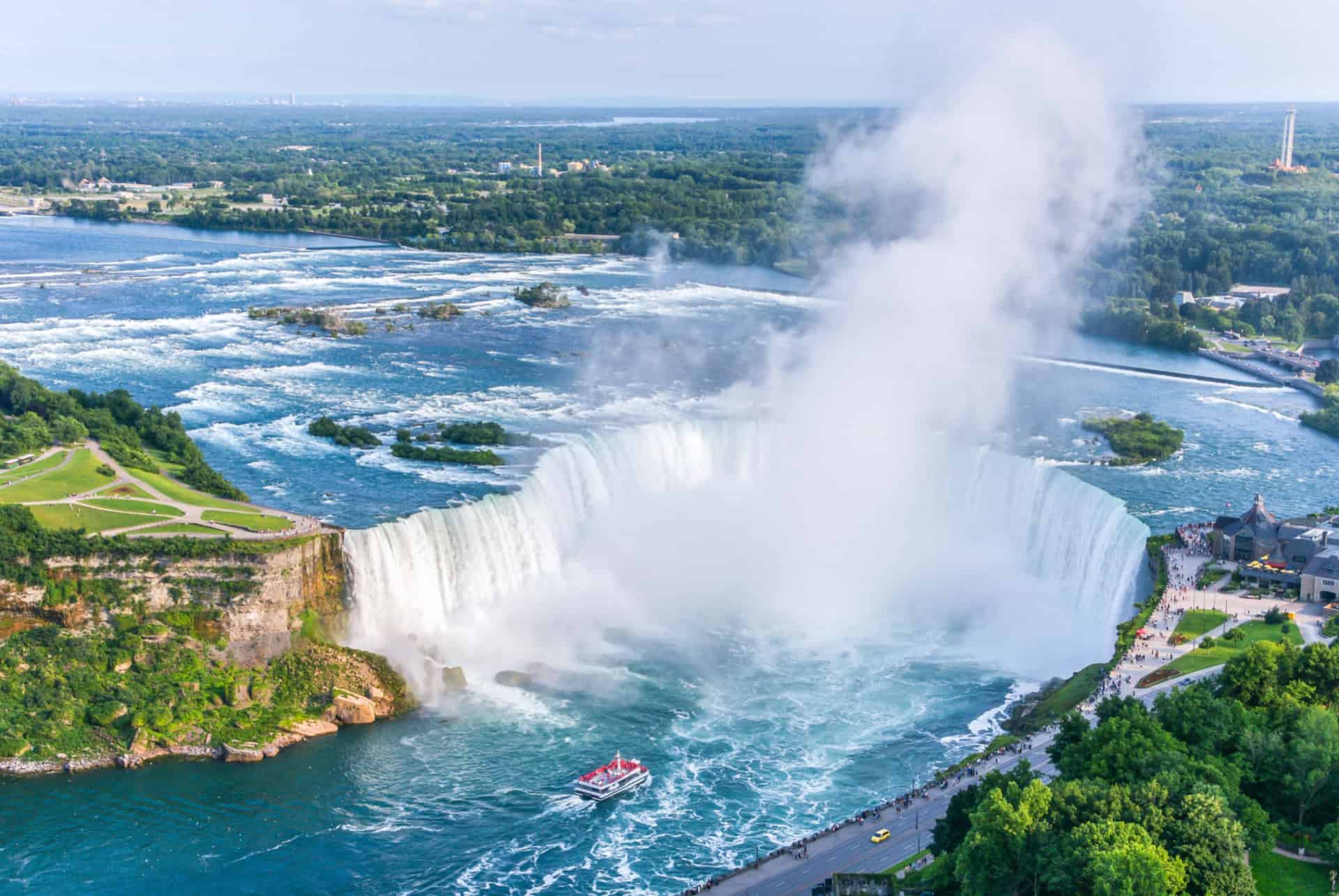 niagara vue aerienne