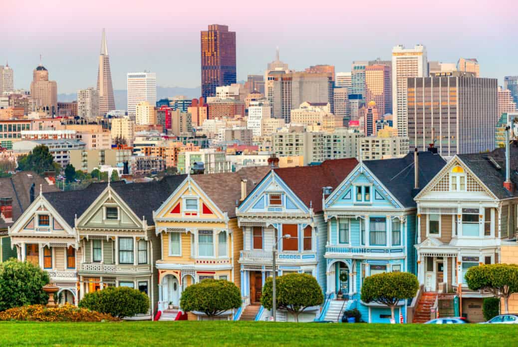 painted ladies san francisco road trip ouest americain