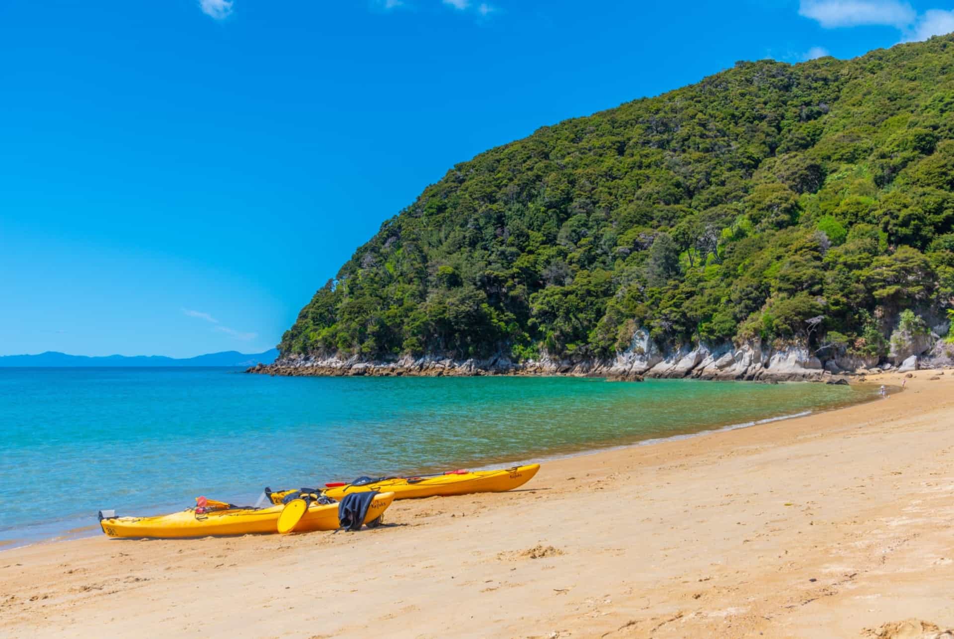 plage Onetahuti Quand partir en Nouvelle-Zelande plage Onetahuti
