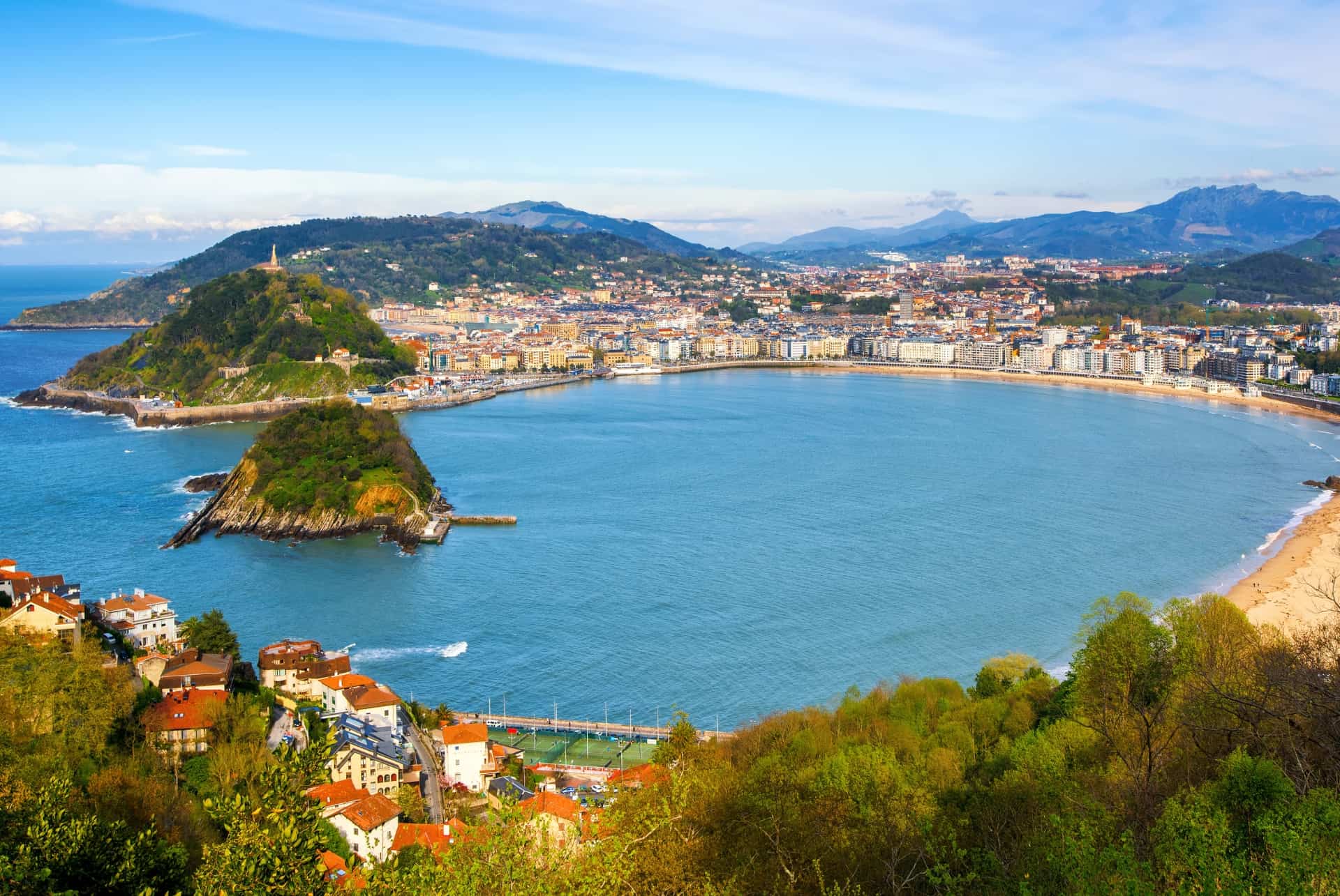 plage de concha san sebastian