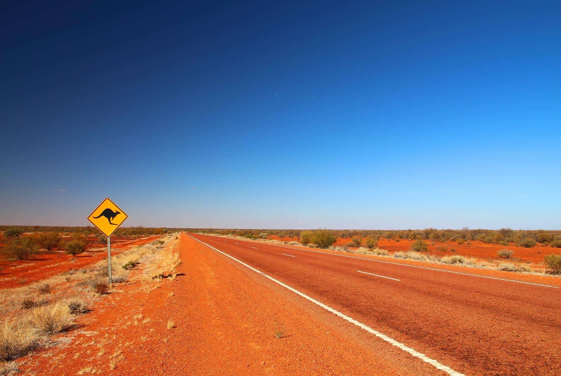 routes en australie
