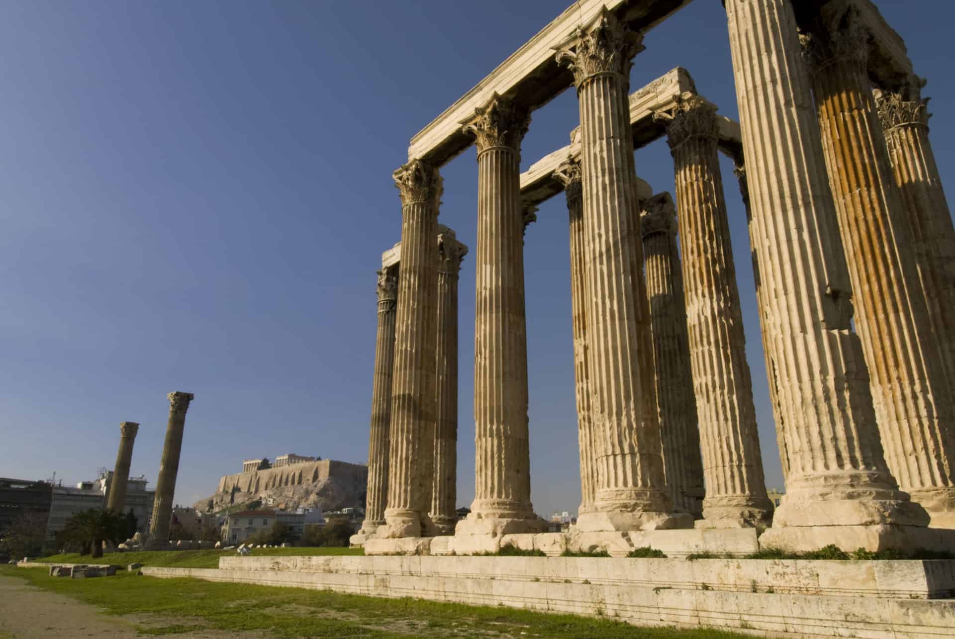 ruines temple de zeus ruines temple de zeus