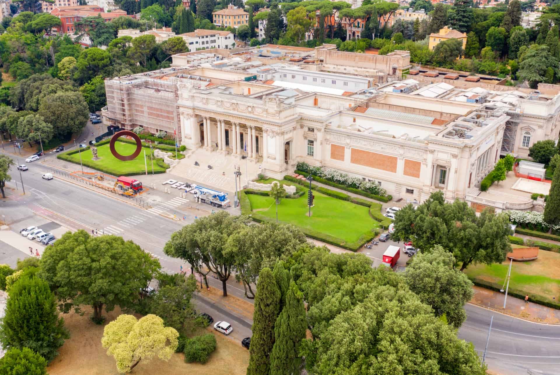 vue aerienne gnam rome