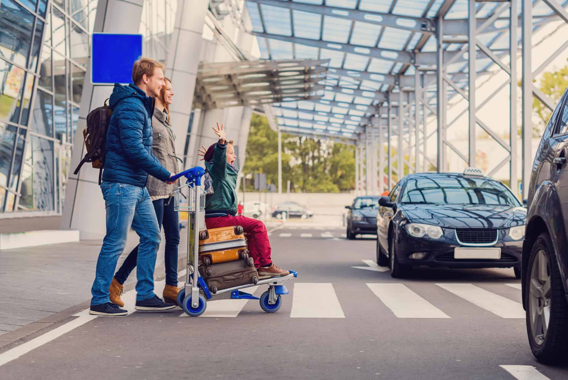 famille aéroport