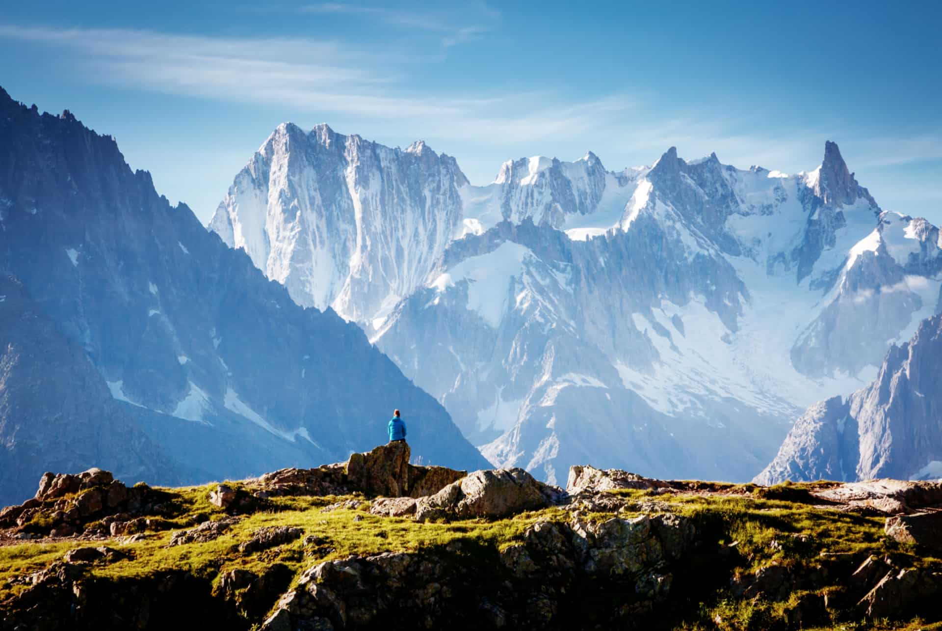 vacances à la montagne en ete mont blanc