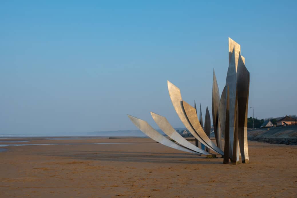 omaha beach normandie