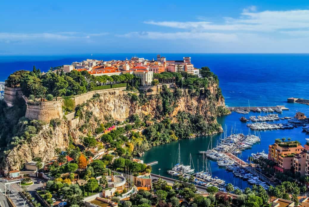 rocher palais princier monaco rocher palais princier monaco