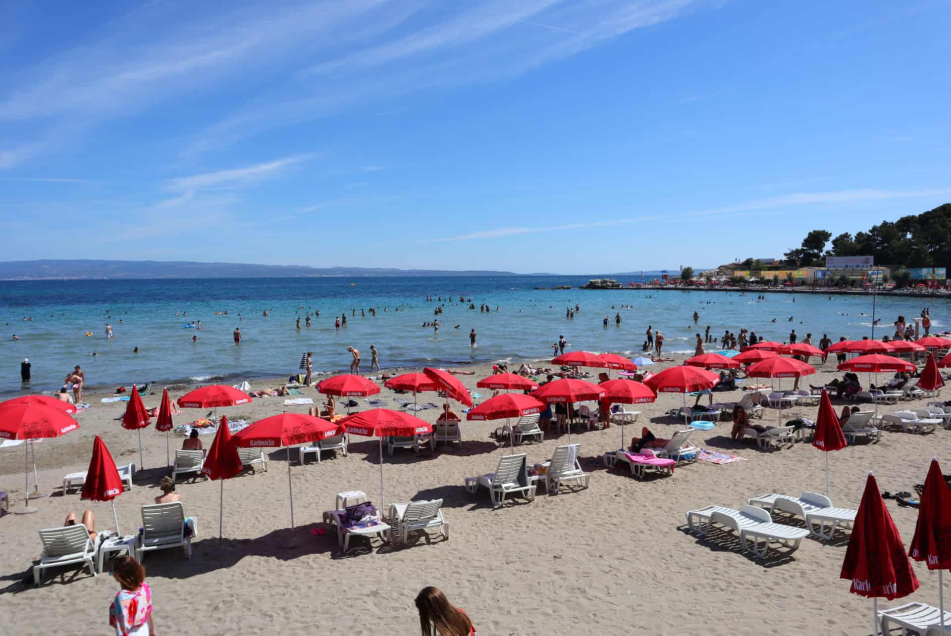 bacvice plages en croatie