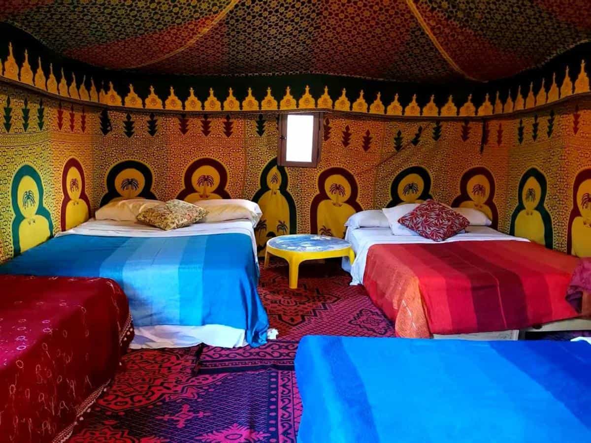 desert berber fire camp