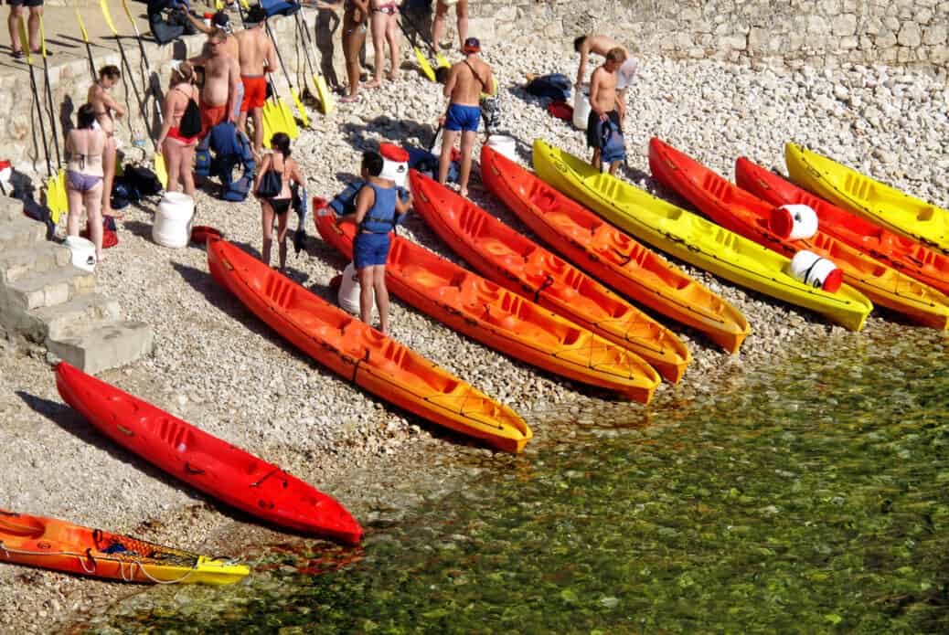 kayak budva montenegro