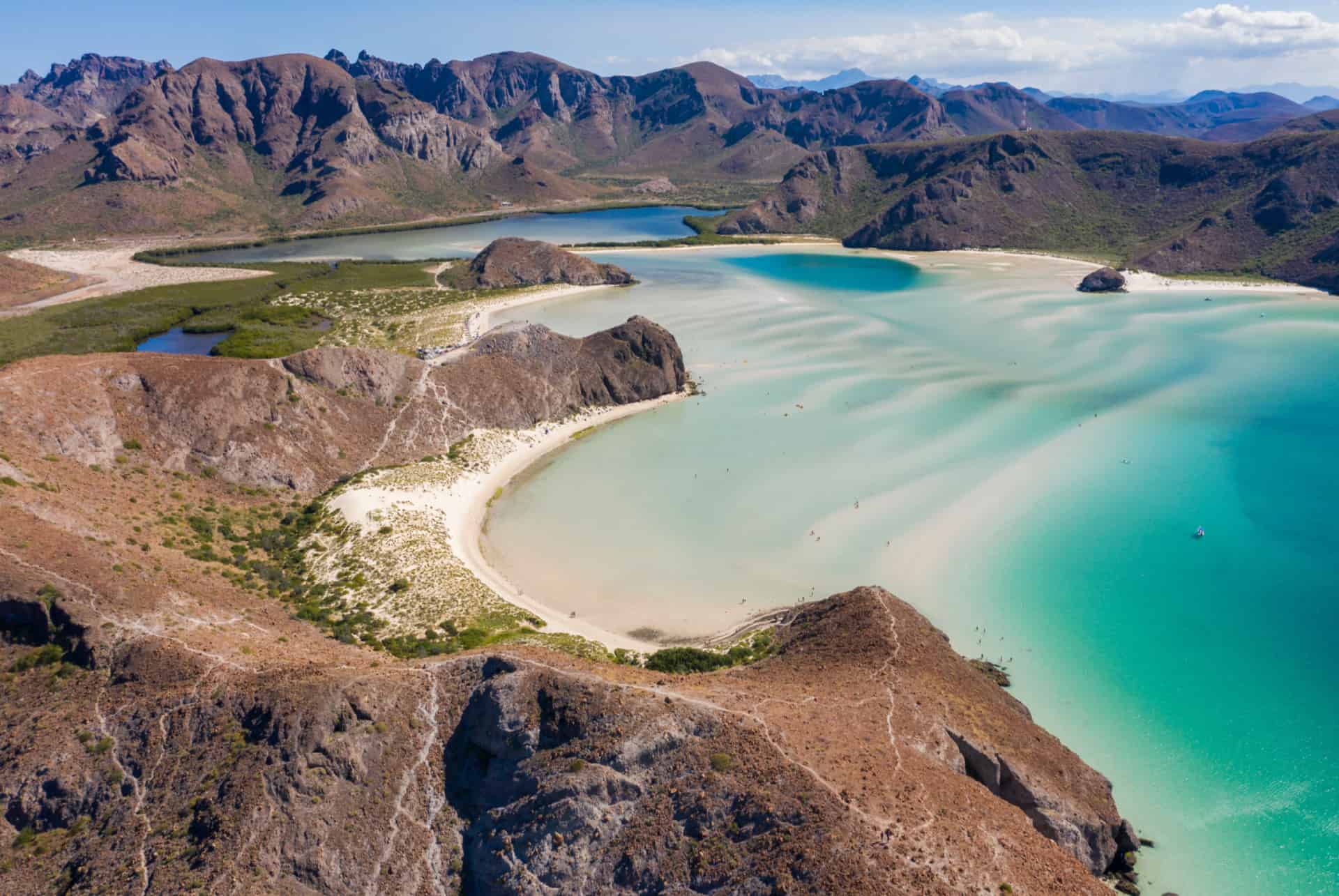 plage la paz au mexique