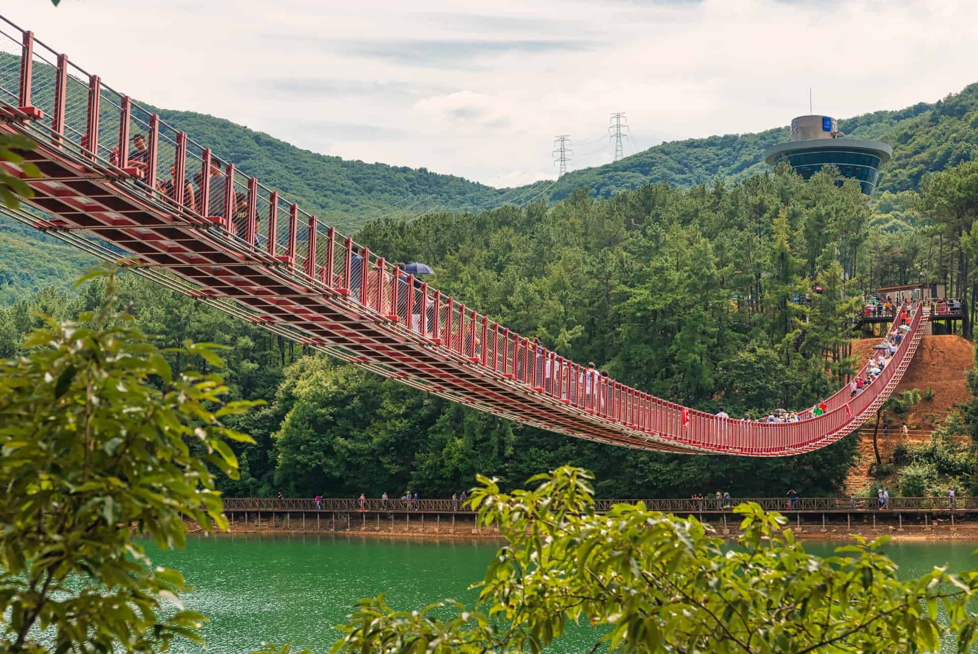 pont suspendu majang