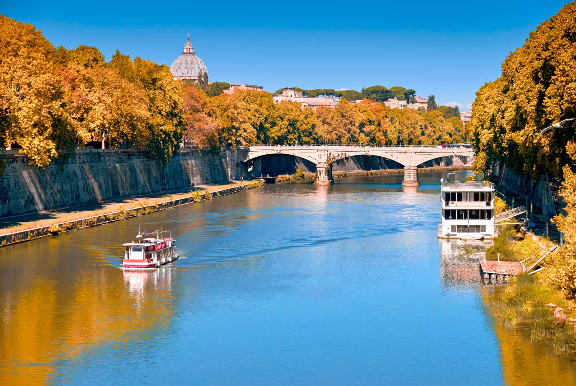 rome en octobre automne