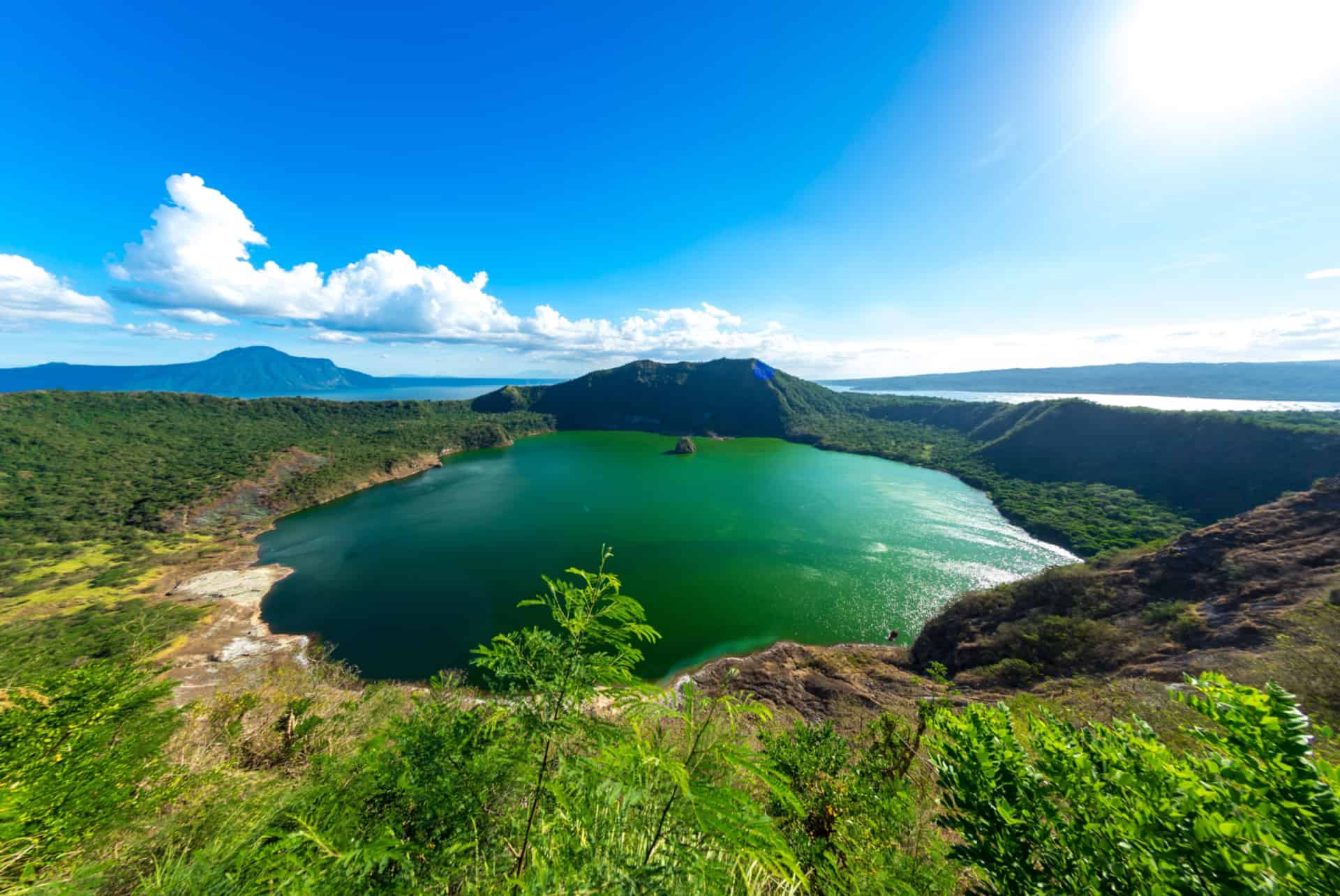 volcan lac taal volcan lac taal