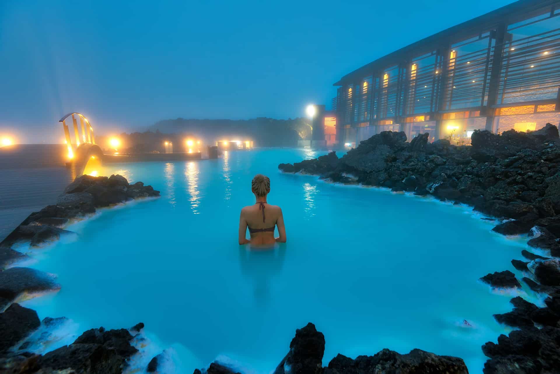 blue lagoon islande en janvier