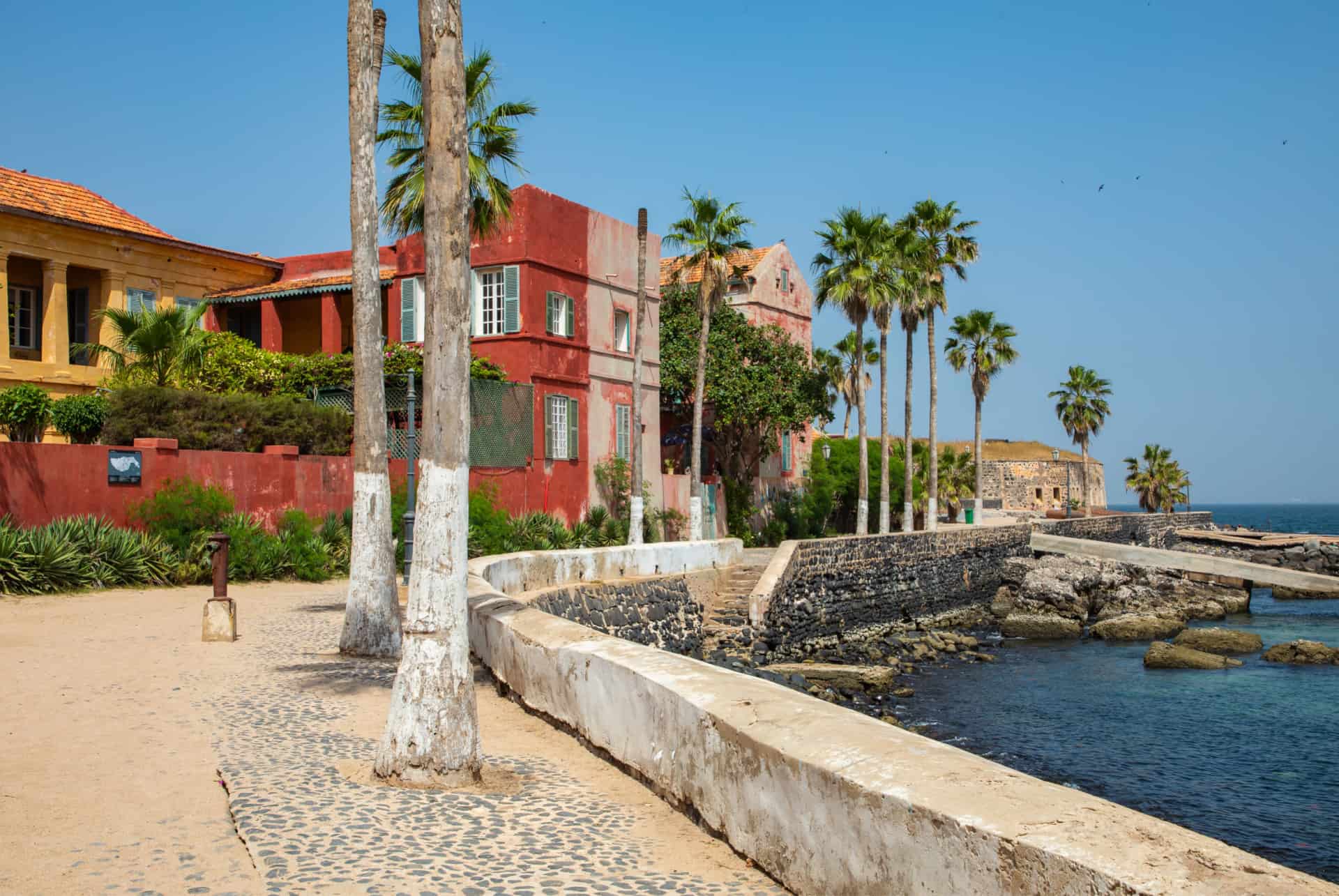 ile de goree maisons ile de goree maisons