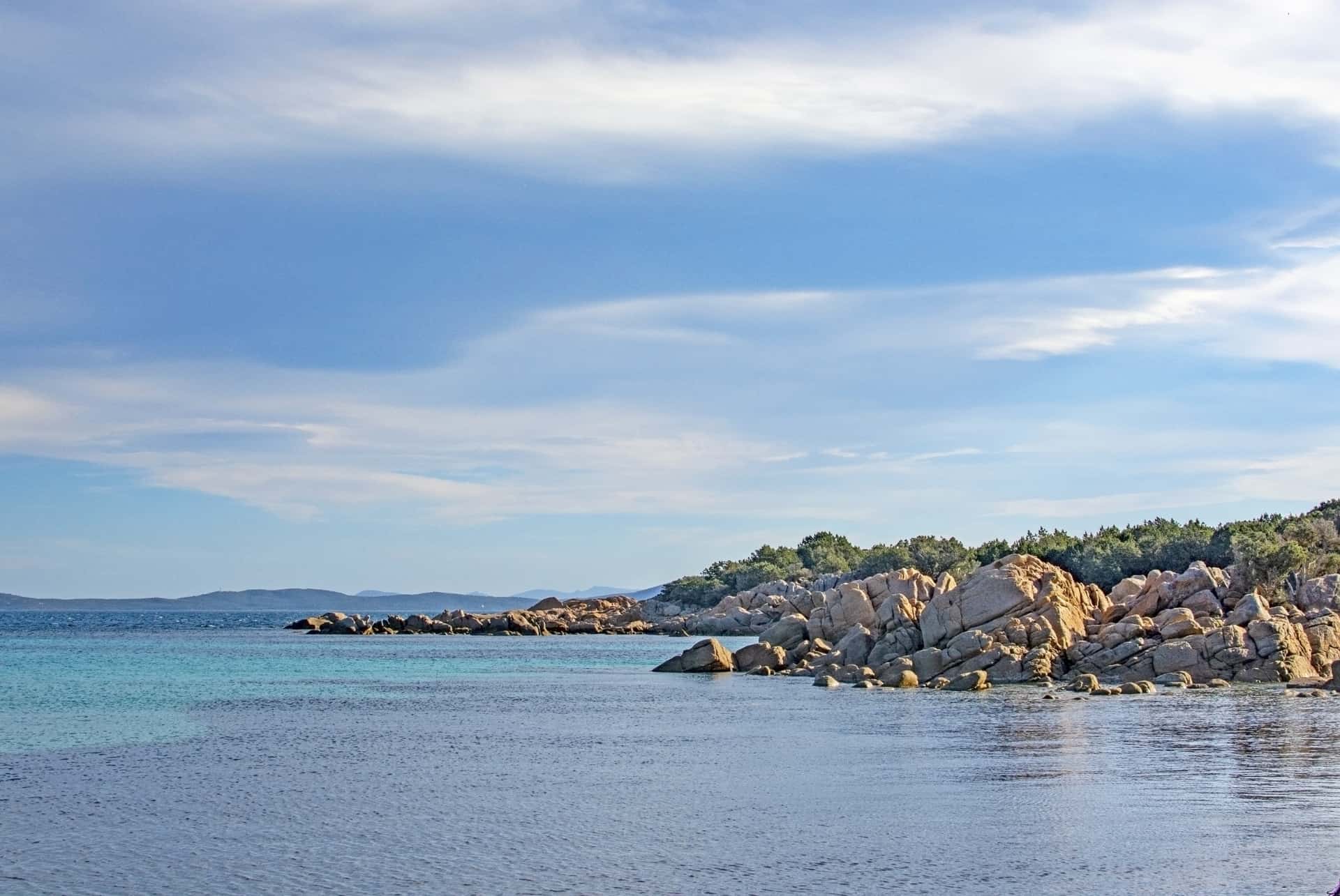 plage en hiver sardaigne