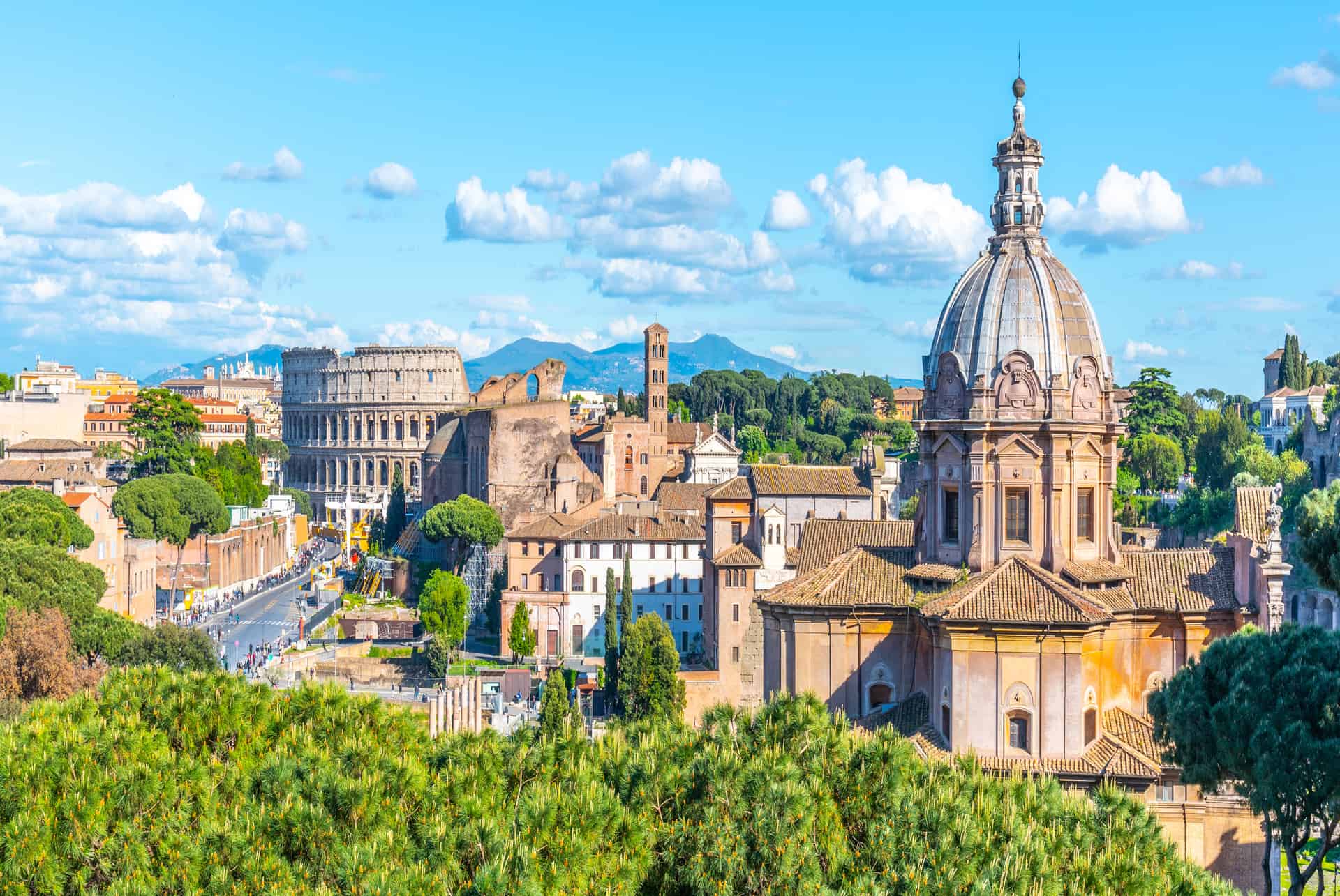 visiter rome en juillet