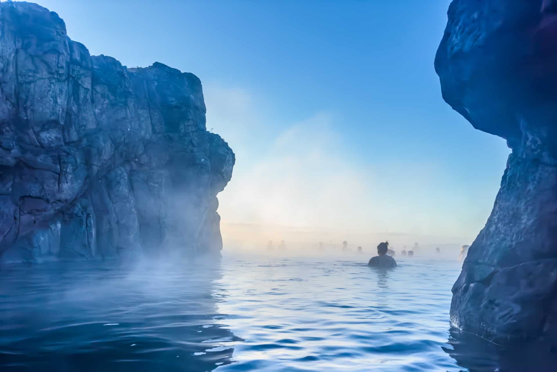 sky lagoon islande fevrier