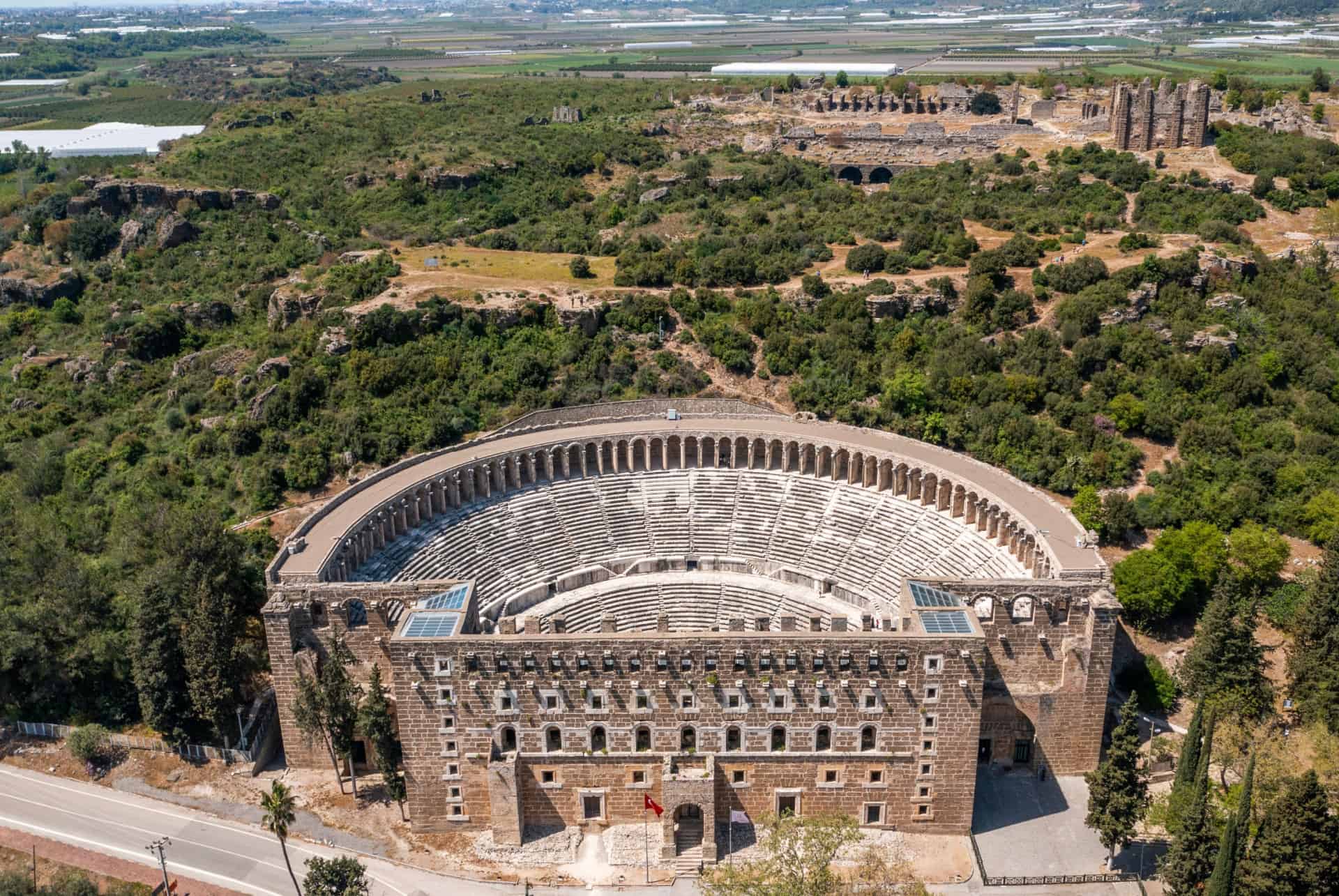 aspendos theatre antique aspendos theatre antique