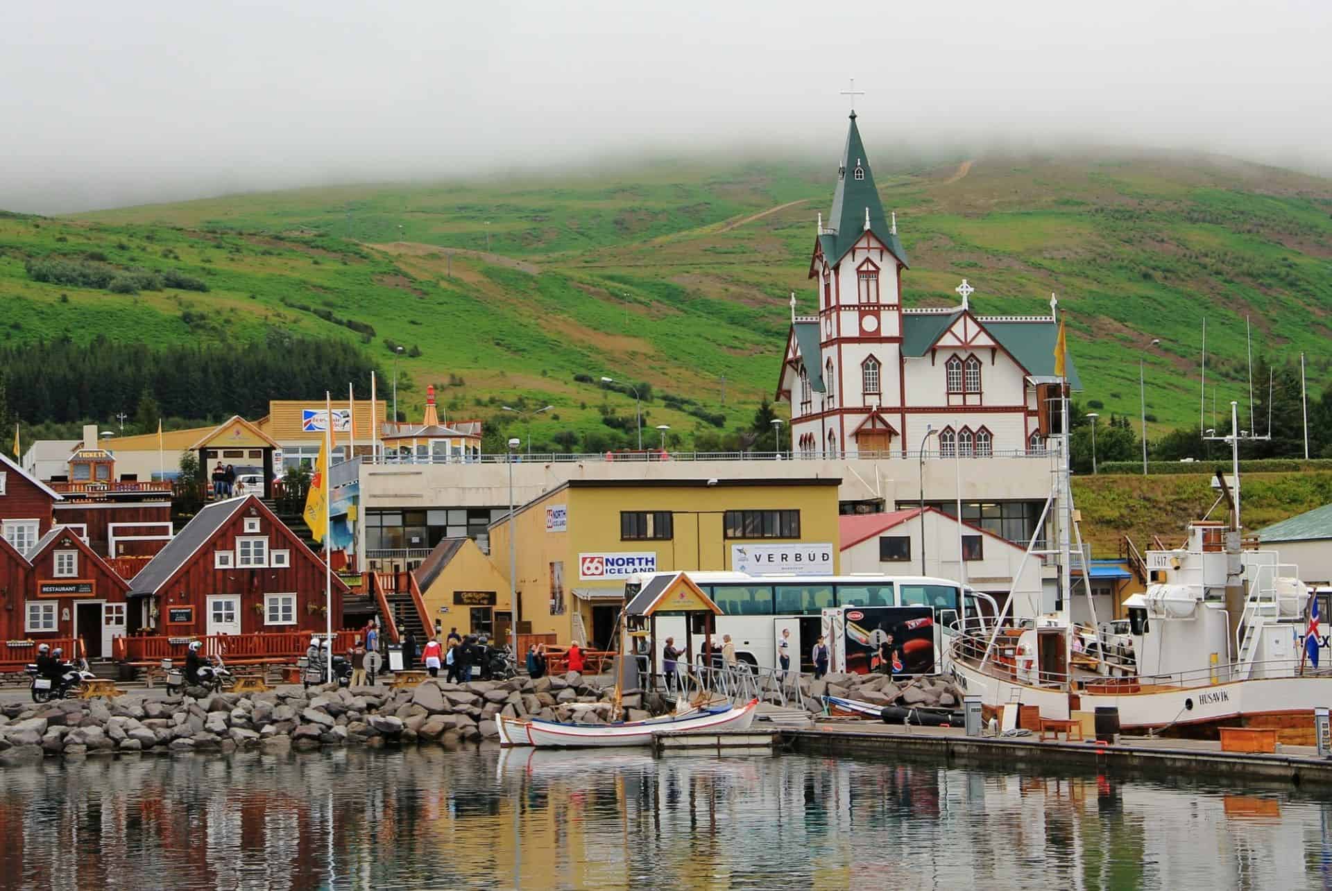 ou dormir a husavik islande