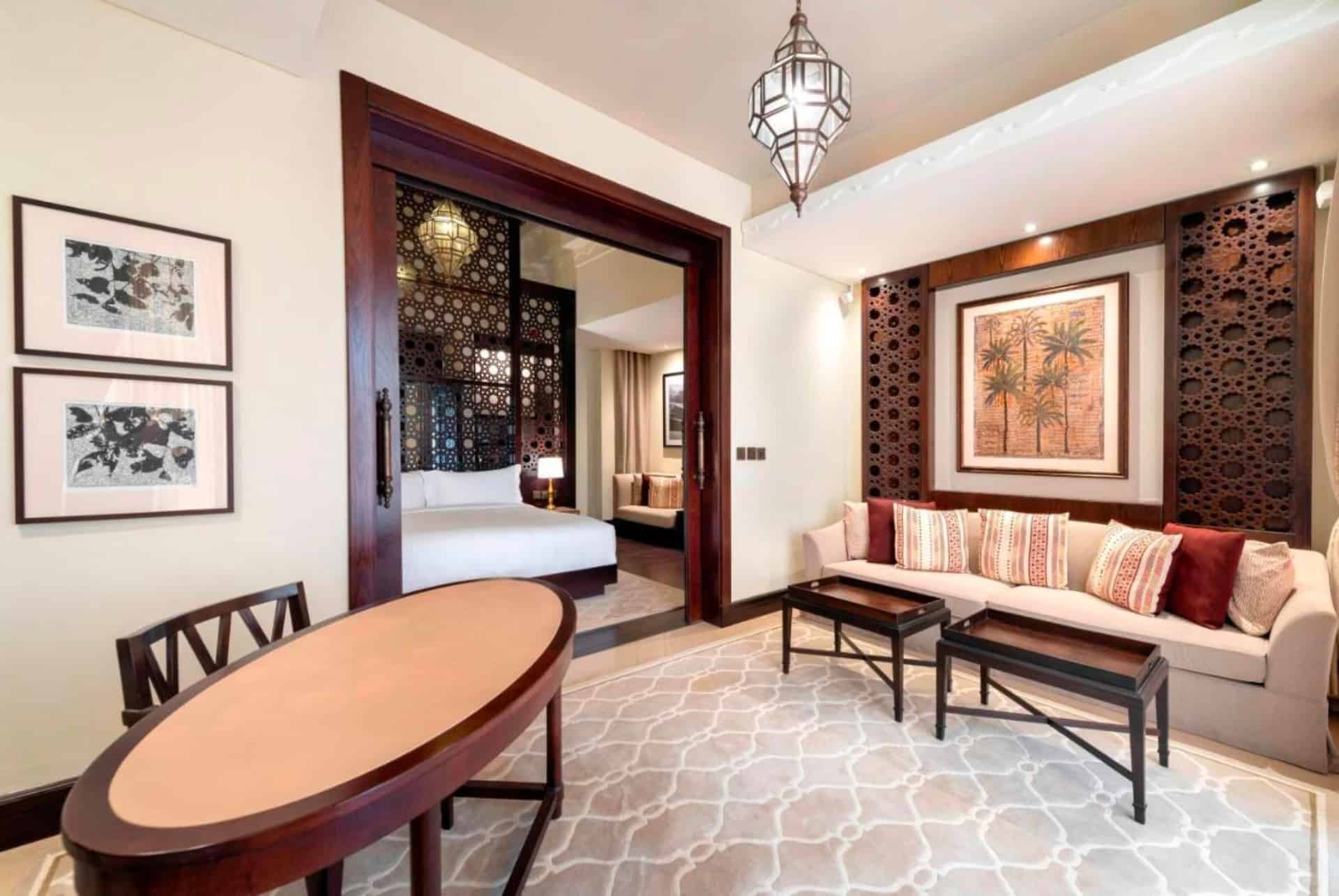 ritz carlton desert de dubai chambre