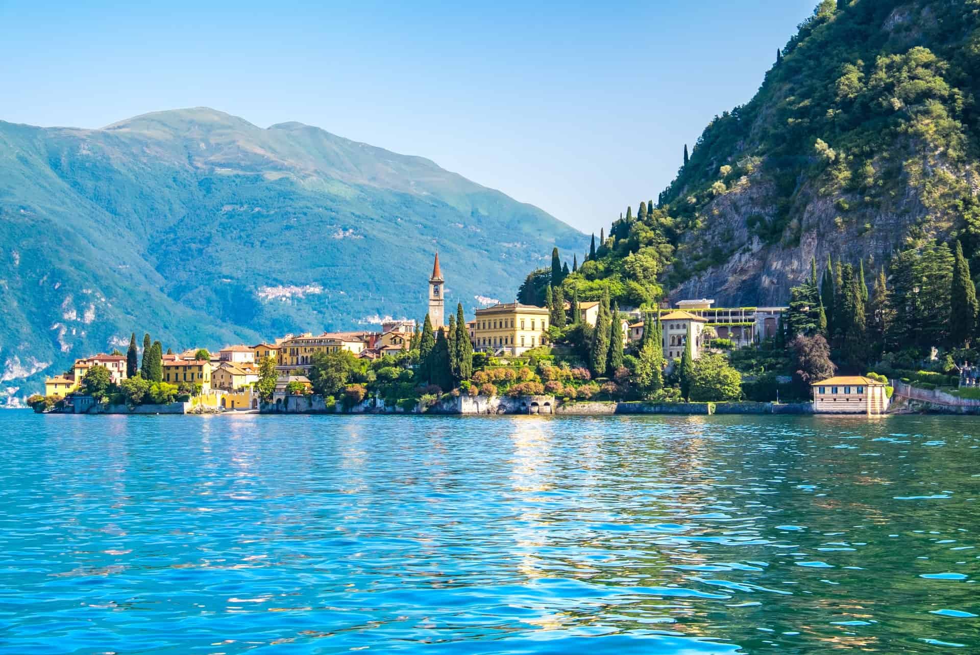 varenna lac de come italie