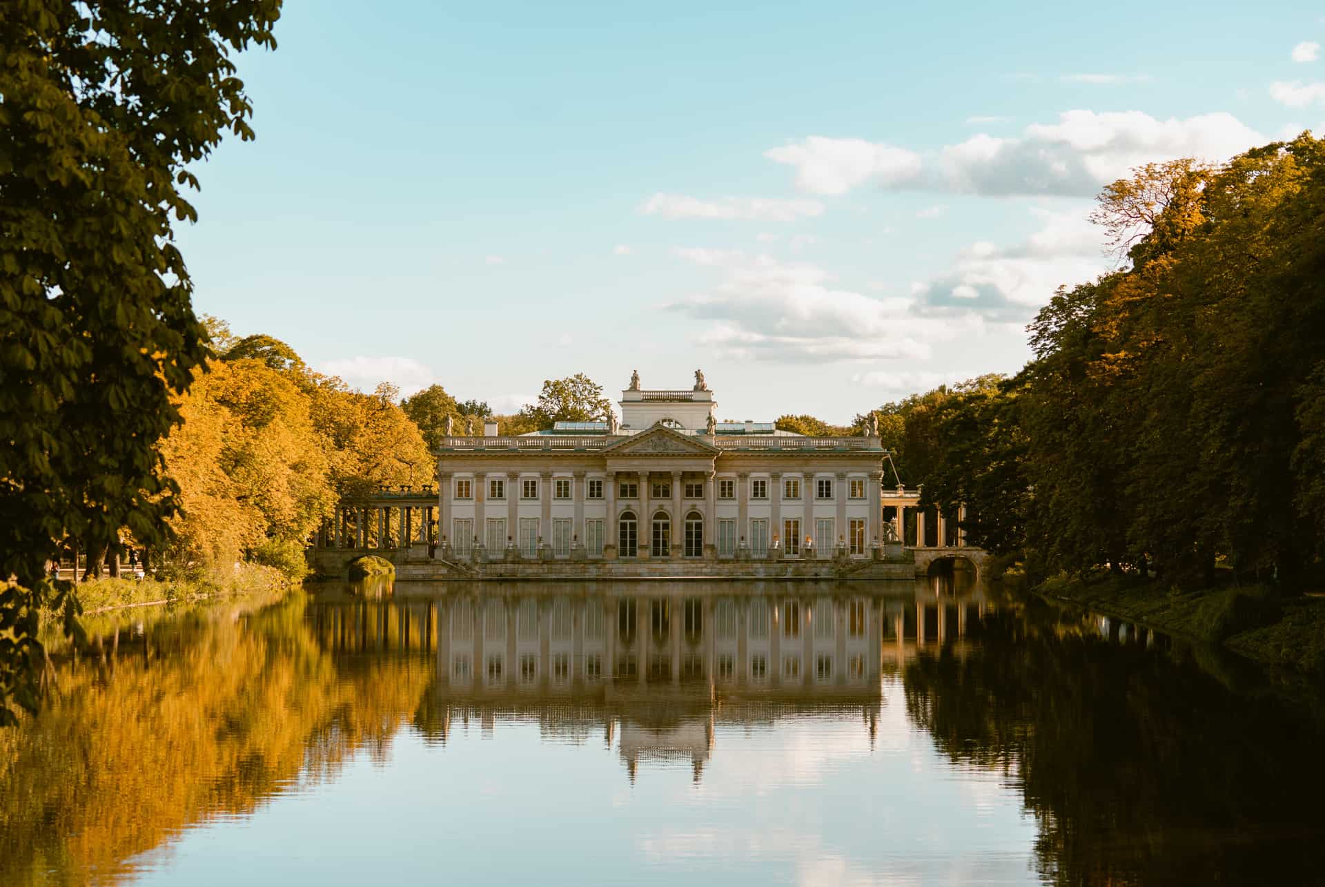 que faire a varsovie lazienki palais sur leau lazienki palais sur leau