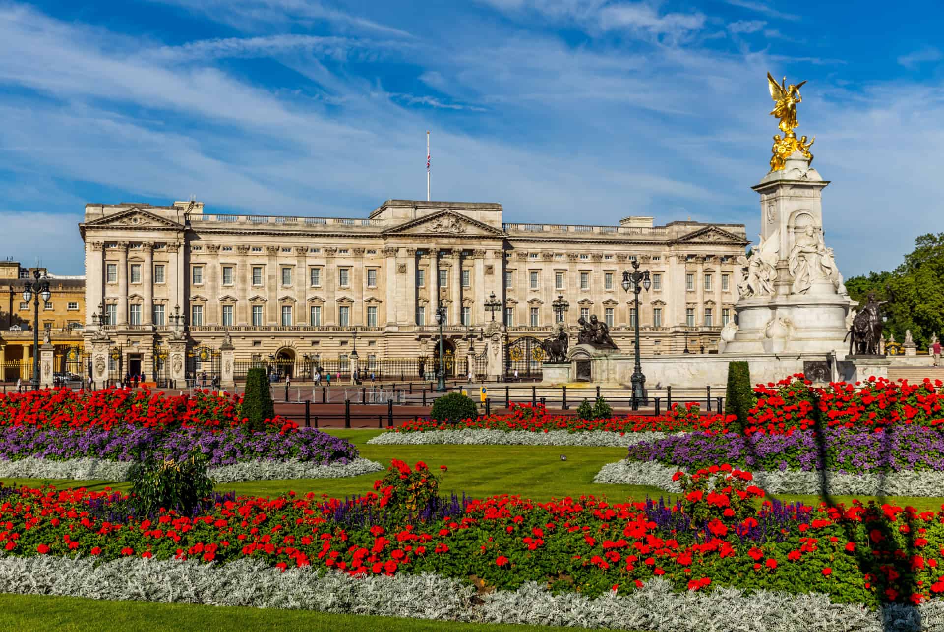 buckingham palace londres en septembre